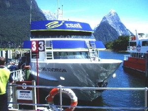 Milford Sound Cruise Boat