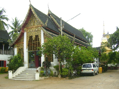 Wat Chay Mol Muang (Phrasing Muang) in the old city of Chiang Mai