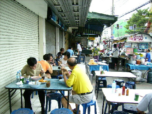 A Siamese Roadside Noodle-stall