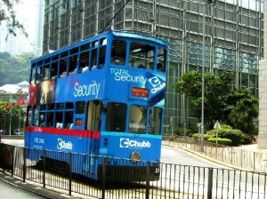 A street tram
