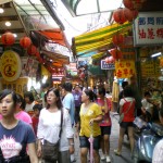 Jiufen Old Street, a famous shopping street