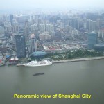 A panoramic view of Shanghai City