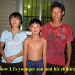Aunty Chow Li's younger son and son's children