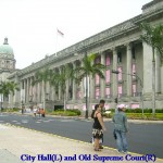 City Hall(L) and Supreme Court(R)
