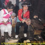 Cooking by a Naxi lady