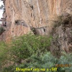 Dragon Gate on a cliff