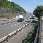 The busy Tomei Expressway