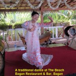 A traditional dance at The Beach Bagan Restaurant & Bar