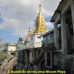 Buddhist Shrine atop Mount Popa
