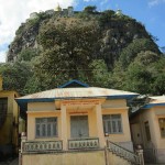 Buddhist and Nats' shrines on Mount Popa