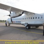 A Yangon Airways plane