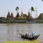 Yele Pagoda on an islet in the middle of Yangon River