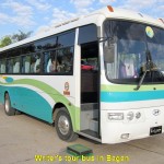 Writer's Bagan tour bus