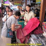 Shopping at Nyaung Oo Market, Bagan