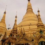 The magnificent golden Shwedagon Pagoda, Yangon