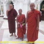Buddhist teachers at Shwedagon Pagoda
