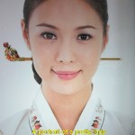 A portrait of a pretty Korean lady in Cheongwadae Sarangchae