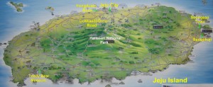 Jeju Island Pictorial Map