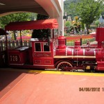 Mini-train in Four Seasons Garden