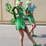 Pretty dancers in Carnival Fantasy Parade