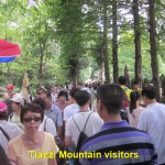Tianzi Mountain visitors