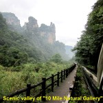 Valley of "Ten-Mile Natural Gallery"