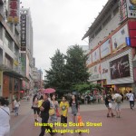 A shopping street in Changsha City