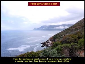 Stunning scenery of False Bay and coast