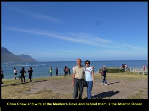 Choo Chaw and wife at Maiden's Cove on 29 Nov 2016