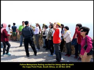 Fellow-Malaysians at old lighthouse on 29 Nov 2016