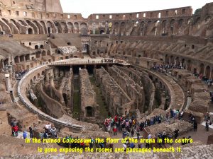 Ruined Interior Colosseum