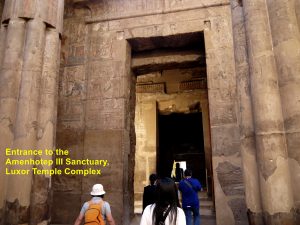 Entrance to the Amenhotep III Sanctuary