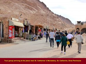 After the Mt. Sinai climb, we were brought by our coach to a place near the St. Catherine's Monastery that is 10 km from Morgenland Hotel