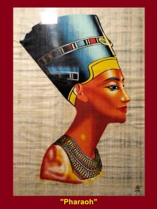 Painting of a pharaoh