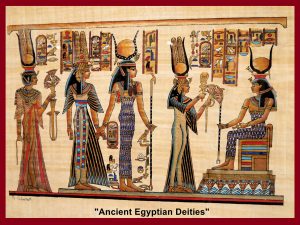 Painting of "Ancient Egyptian Deities"